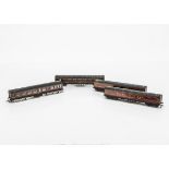 Exley 00 Gauge LMS maroon Royal Mail TPO and other Coaches, Royal Mail Coach 30230 and 30223, All