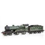 A Kit-built 0 Gauge Finescale L&NER (Ex-GCR) D11 class 4-4-0 Locomotive and Tender, well-made from