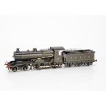 A Kit- or Scratch-built 0 Gauge 3-rail SR (LBSCR) Billinton 4-4-0 B4x class Locomotive and Tender, a