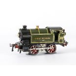 A Hornby 0 Gauge EM36 0-4-0 Tank Locomotive, in lithographed GWR green as no 6600, later version