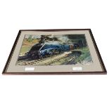 Terence Cuneo Millennium Edition Limited Edition Print The Mallard, framed and glazed 273/350