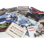 Large collection of HO and Z Gauge Catalogues by Märklin Roco Rivarossi and others, including RoCo