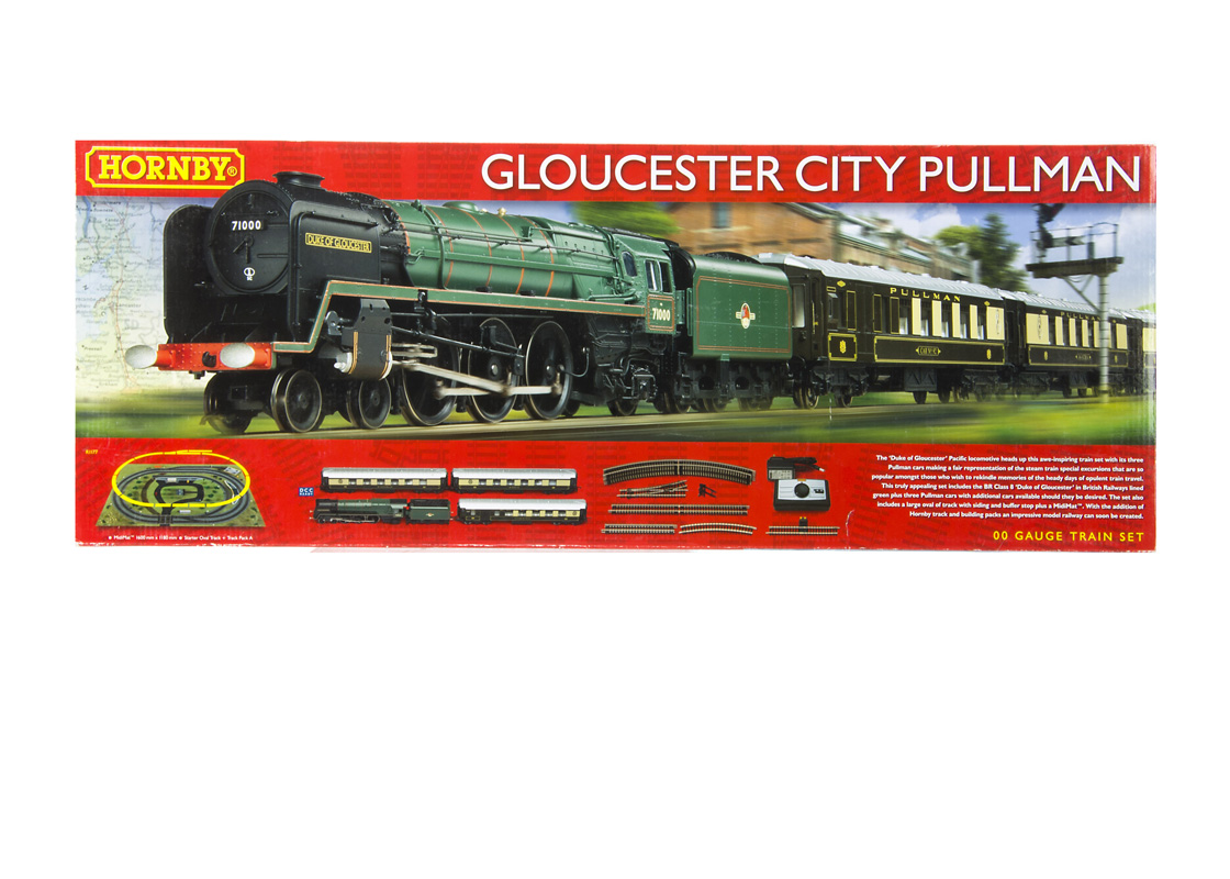 Hornby 00 Gauge R1177 'Gloucester City Pullman' Train Set, comprising BR green 'Duke of