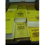 Cricket, a collection of 18 Wisden Cricketers Almanacks, Hardback, unless noted in various