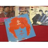 Pop Music, a collection of 4 Autographed LP Records, The Equals, The Shadows, Peter and gordon,