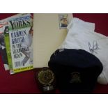 Cricket, Darren Gough, a limited edition 54/100 signed collectors edition of his Benefit year