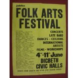 Pop Music, circa 1973, The Folk Arts Festival in Digbeth, Birmingham, artists include Bob Marley and