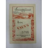 SUNDERLAND, 1949/1950, a football programme from the fixture with Newcastle United played on 04/03/