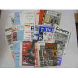 FRIENDLIES, 1959-2000, A collection of approx 50 programmes from Friendly football games, period