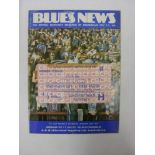 BIRMINGHAM CITY, 1976/1977, a football programme and ticket from the fixture versus Leeds United [FA
