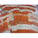 BARNSLEY, 1960-1970, a collection of 96 football programmes from the 1960's. 1960/1961 (3) including