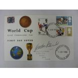 WORLD CUP, 1966, a 'Special Commemorative Issue' First Day Cover, franked Wembley, Middlesex on 01/