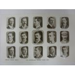 CRICKET, 1905, an original photographic postcard, picturing the Australian Cricket team that