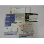 BIRMINGHAM CITY, 2005-2019, a selection of 10 football tickets from away Friendly games, to