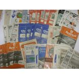 1950's PROGRAMMES, 1955/1956, a collection of 96 football programmes from the season. ARSENAL (22)