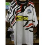 SWANSEA CITY, 1992/1993, home football shirt, Size 42-44 Inches (very good condition).