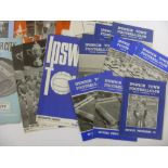 1960's PROGRAMMES, 1960-1970, a collection of 111 football programmes from the period. DERBY