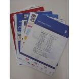 BIRMINGHAM CITY, 1998-2020, a selection of 45 Teamsheets from home and away fixtures, the vast