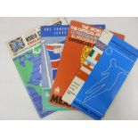 INTERNATIONAL, 1963-1970, a collection of tournament brochures/football programmes, including