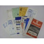 RESERVES, 1959-1968, a collection of 29 football programmes from reserve team fixtures,