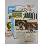 SEMI-FINALS, 1956-1969, European competitions 9 football programmes, EUROPEAN CUP (6) 1956/1957