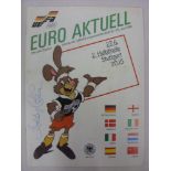 EUROPEAN CHAMPIONSHIPS, 1988, a football programme from the Semi-Final - USSR v Italy [In