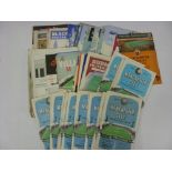 MANCHESTER CITY, 1954-1959, a total of 80 home and away football programmes, dated between 1954