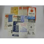 1950's/1960's PROGRAMMES, 1953-1966, a selection of 16 football programmes, to include - 16/04/