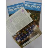 FOOTBALL LEAGUE REVIEW, 1967, three copies of the issued dated 25/11/1967 [Volume 2 Number 15],