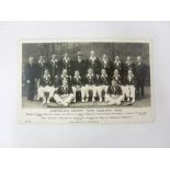 CRICKET, 1934, an original photographic postcard, picturing the Australian Cricket team that