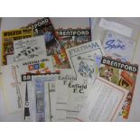 BRENTFORD SPECIALS, 1987/1988, 29 Football programmes from the season, Reserves (8) Homes - Leyton