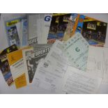 BRENTFORD SPECIALS, 1985/1986, 18 Football programmes from the season, Reserves (3) away's -