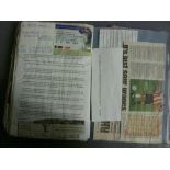 SCRAPBOOKS, 2000-2013, Brentford Football Club, 23 x Large Scrapbooks, newspaper cuttings/notes