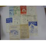 BRENTFORD RESERVES, 1959/1960, 11 football programmes from the season, all away's, Football