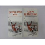 ICE HOCKEY, 1985/1986, World U17 Tournament 'Quebec Esso Cup' International Hockey, held annually in