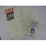 BRENTFORD SPECIALS, 1963/1964, 6 football programmes from the season, Homes (5) Past v Present [