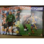BRENTFORD IN THE FA CUP, 1991-2012, 69 football programmes all played in the FA Cup during the