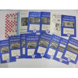 QUEENS PARK RANGERS, 1962-1970, a collection of 14 home programmes, the majority of which centre