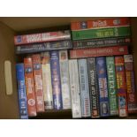 VHS VIDEOS, Various Periods, A collection of approx 58, to include 19 Official publications, Match