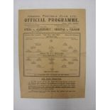 ARSENAL, 1941/1942, versus Brentford, a football programme from the fixture played in The London War