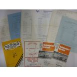 BRENTFORD SPECIALS, 1976/1977, 10 football programmes from the season, all away's, Gillingham