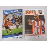 BRENTFORD HOME & AWAY, 2010/2011, a complete set of 46 football programmes, all home & away games