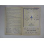 QUEENS PARK RANGERS RESERVES, 1948/1949, versus Brentford Reserves, a football programme from the