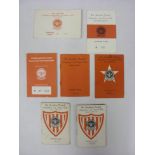 SUPPORTERS CLUB MEMBERSHIP CARDS, 1963-1975, Brentford Football Club - 10 Cards - 1963/1964 (2),