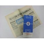 1965 Yugoslavia v England, a rare programme, 8 Pages, from the game played in Belgrade on 09/05/