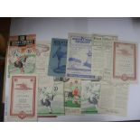 A collection of 12 football programmes from the 1940's in various condition, 1947/48 Chelmsford City