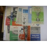 A collection of 15 football programmes from the 1960's, to include 1963 & 1964 FA Cup Finals, plus