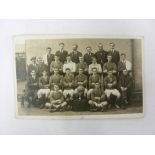 1930/31 Postcard, Ammanaford Albion AFC, squad group photograph