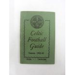1942/1943 Celtic Football Guide (Rare Wartime Issue)