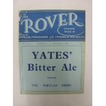 1938/39 Tranmere Rovers v Luton, a programme from the game played on 05/11/1938, ex bound volume, in